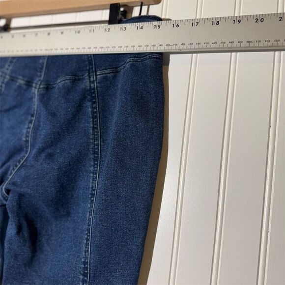 Vanilla Star Y2K 90s High Waist Flare Jeans w/ Zip Front Ring Pull - Size 9 W29 - Picture 4 of 6